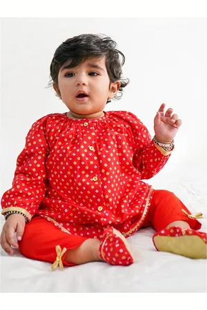 Tiber Taber Girls Printed Top with Trouser