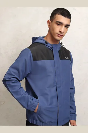 Highlander Men Colourblocked Crop Tailored Jacket