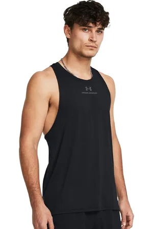 Under Armour Printed Relaxed-Fit Sleeveless T-Shirts