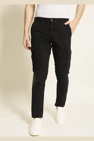 Roadster The Lifestyle Co Men Pure Cotton Cargo Trouser