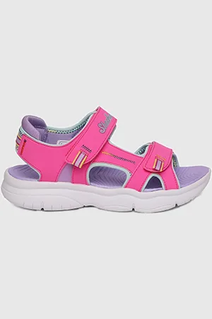 Skechers Girls FLEX SPLASH-VIBRANT MOOD Sports Sandals