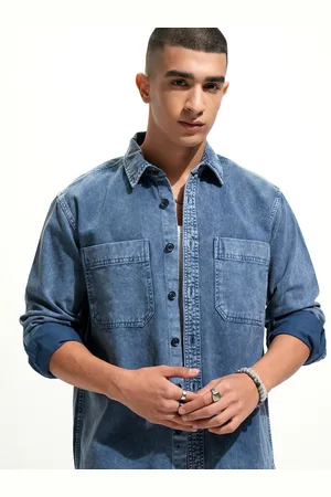 Highlander Men Regular Collar Full Sleeve Overshirt