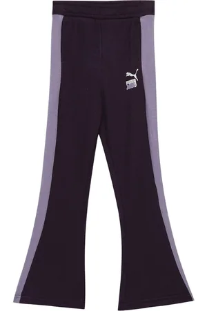 PUMA LAVA LAND Girls Cotton Flared Track Pants