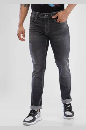 SPYKAR Men Heavy Fade Mid-Rise Cotton Stretchable Jeans