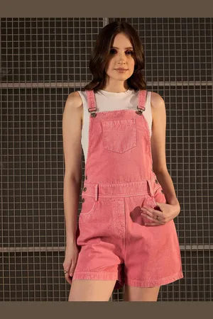 StyleStone Women Denim Shorts Dungarees