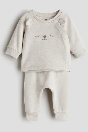 H&M Girls 2-Piece Cotton Set