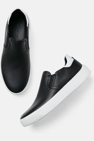 Ecco Women Seasonal Collection Leather Casual Slip-On Sneakers