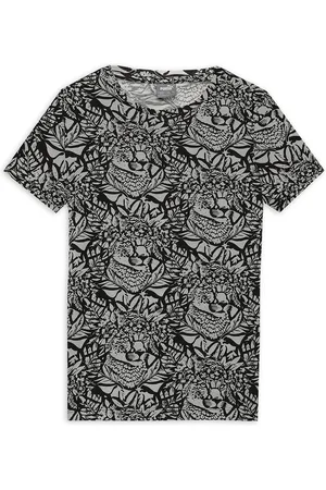 PUMA TROPICAT Youth Tee Girls Printed Cotton T-Shirt