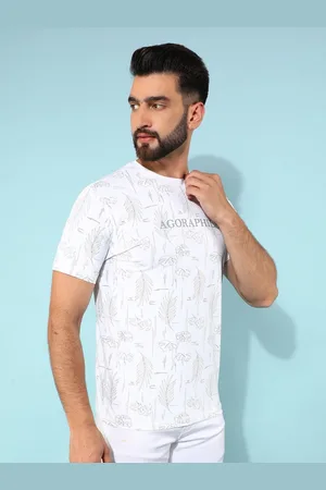 Crimsoune Club Men Raw Edge Slim Fit T-shirt