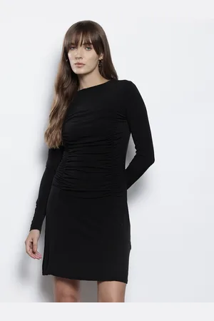 NA-KD Ruched Mini Sheath Dress