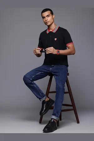DUCATI Polo Collar Pure Cotton T-shirt