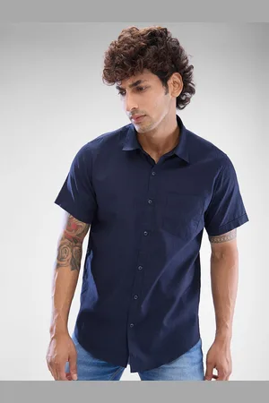 SPYKAR Men Solid Slim Fit Opaque Casual Shirt