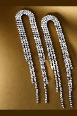 FÁBULA Crystals Drop Earrings