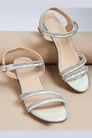 Lifestyle Girls Embellished Block Sandals
