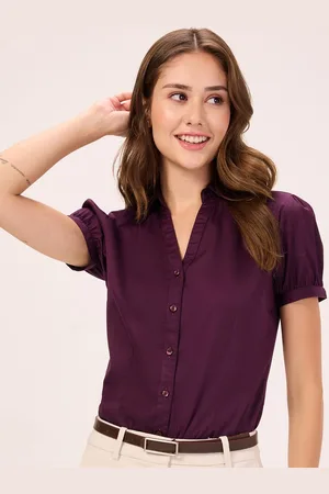 Bombay High Women India Slim Fit Opaque Semiformal Shirt