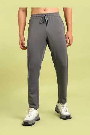 TECHNOSPORT Men Solid Slim Fit Sports Rapid-Dry Trackpant