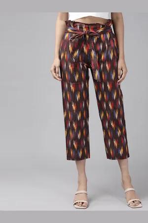 Kalini Women Printed Regular Trousers