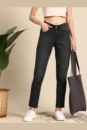 Mast & Harbour Women Boyfriend Fit Stretchable Jeans