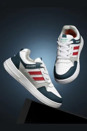 ASIAN Boys Colourblocked Round Toe Sneakers