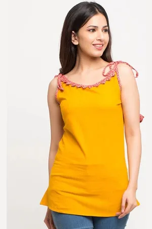Kalini Cotton Longline Top