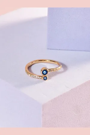 Salty Amor Evil Eye Ring