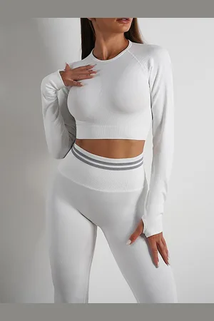 LULU & SKY Women Sports Top & Tights Tracksuits