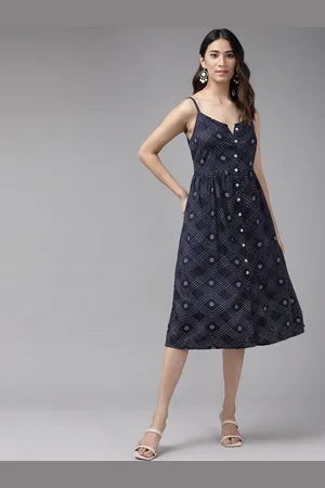 Kalini Women Printed Fit and Flare Dress