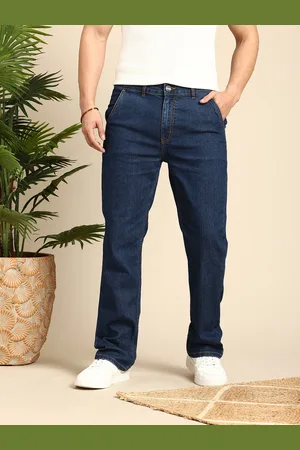 Mast & Harbour Men Bootcut Stretchable Jeans