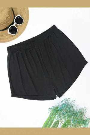 LULU & SKY Women Slim Fit Low-Rise Sports Shorts