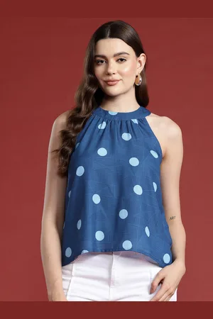 all about you Polka Dots Printed Top