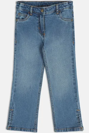 MINI KLUB Girls Washed Light Fade Jeans