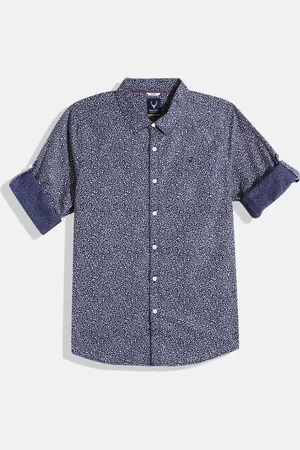 Allen Solly Boys Pure Cotton Sport Floral Printed Shirt