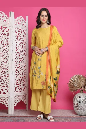Stylee Lifestyle Floral Digital Printed Pure Silk Unstitched Dress Material