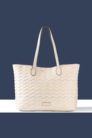 Accessorize PU Oversized Structured Hobo Bag with Quilted