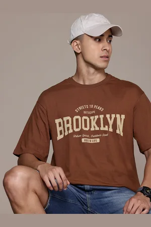 Roadster The Lifestyle Co. Men Printed Relaxed Fit Pure Cotton T-shirt