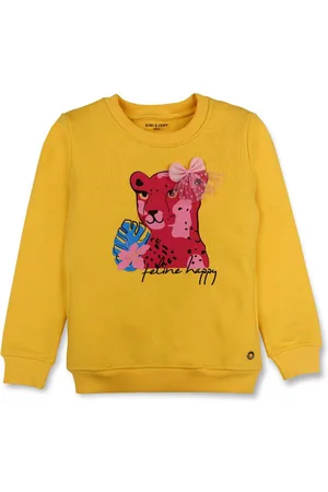 Gini and Jony Girls Printed Sweatshirt