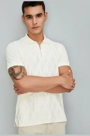 Max Collection Men Polo Collar Pockets T-shirt