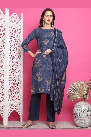 Stylee Lifestyle Floral Digital Printed Pure Silk Unstitched Dress Material