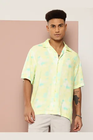 HARVARD Men Tie & Dye Casual Shirt