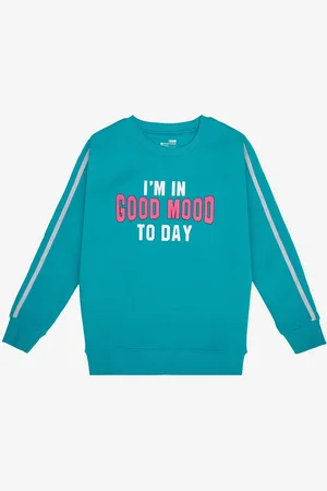 BodyCare Girls Printed Sweatshirt