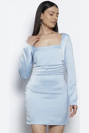 NA-KD Satin Mini Bodycon Dress