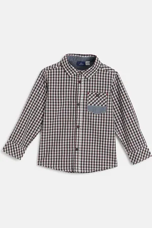 chicco Boys Modern Checked Casual Shirt