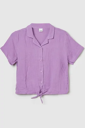 Max Collection Girls Opaque Casual Shirt