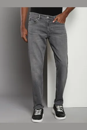 Calvin Klein Men Mid-Rise Comfort Heavy Fade Jeans