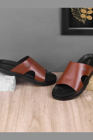 Metro Men Leather Comfort Sandals