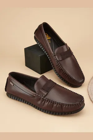 Duke Men Textured 360 Flexible Loafers