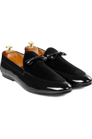 BXXY Men Slip-On Loafers With Bows