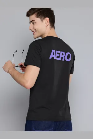 Aeropostale Men Typography Printed Pure Cotton T-shirt
