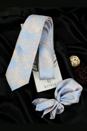 KOVOVE Men Blue Printed Accessory Gift Set