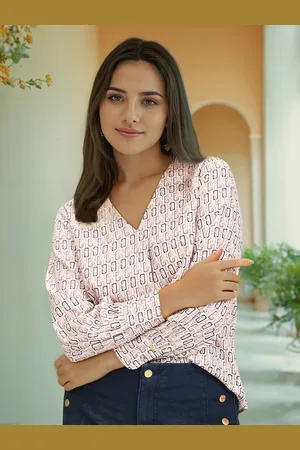 Ralph Lauren Geometric Printed Top